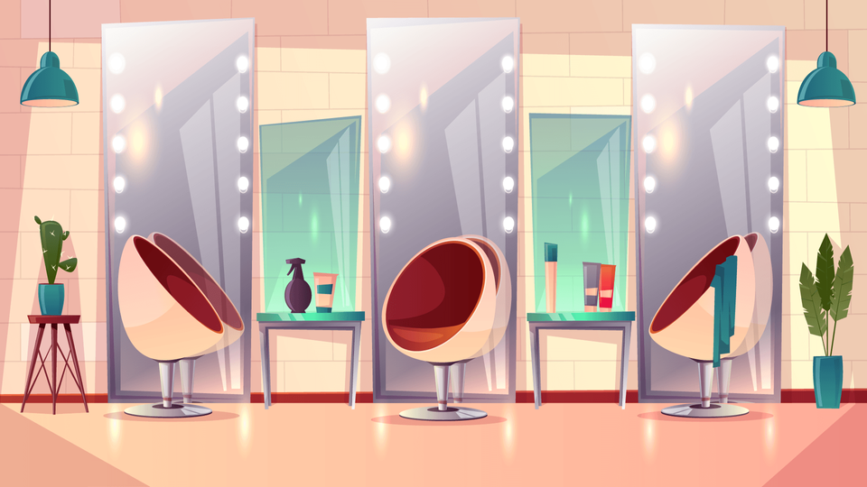 Salon Vector Image from Freepik.